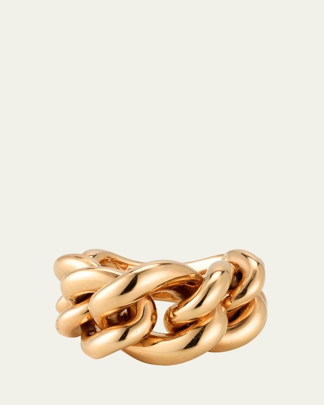 18K Rose Gold Catene Ring